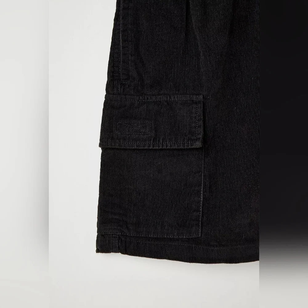 BDG Black Cargo Shorts